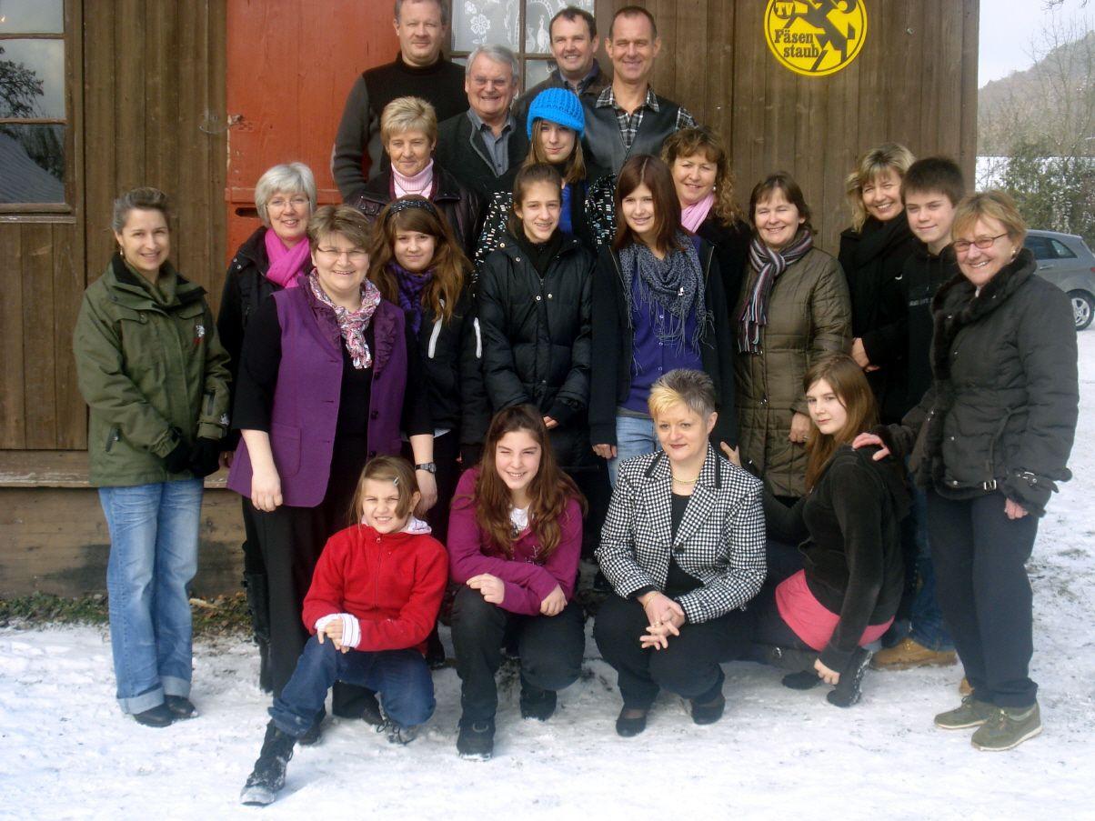 Überraschungs-Einsatz der Singgruppe  