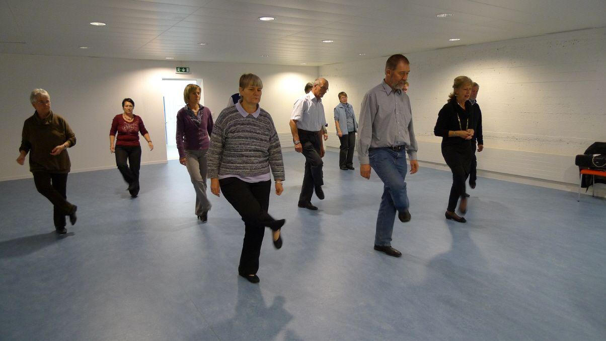 Probe zum Line-Dance