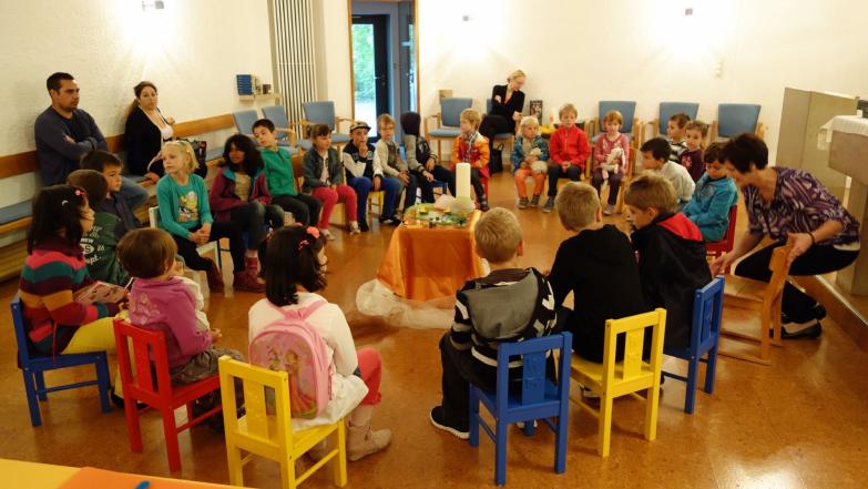 Die 1. Kinderfeier ....